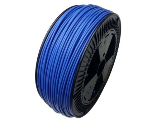 Plastic welding rod PE-HD 4mm Round Blue (RAL5005) 2,4 kg Coil